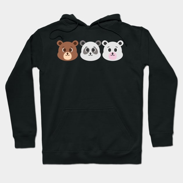 We bare bears Hoodie by Aesthetic_cornerr